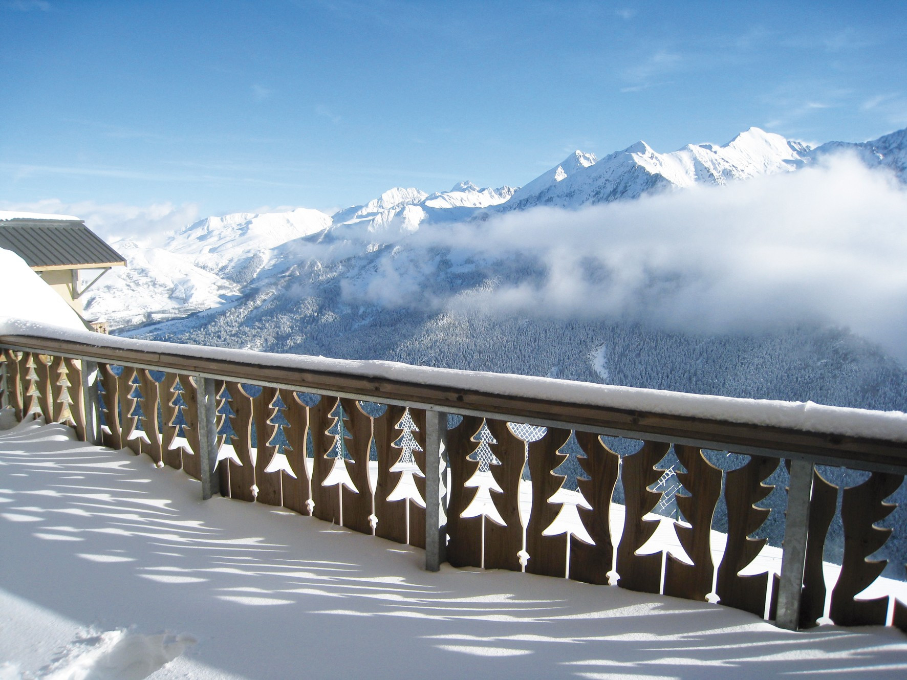 HPRT10 - Les chalets de l'Adet - terrasse hiver