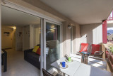LOCATION_SAINTLARY_T2+_VILLAGE_HYPERCENTRE_ETAGE1_ETE_HIVER_WIFI_BALCON_COSY_EQUIPE