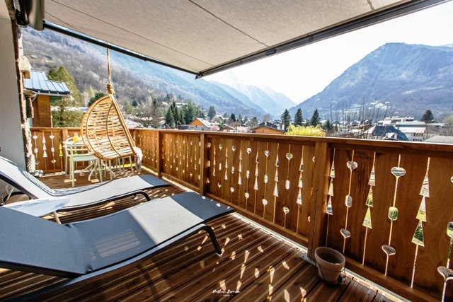 BRUN Chalet Comfort @Birrien balcon transat